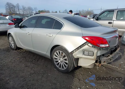 2011 Buick Regal Cxl Russelsheim from USA, damaged, VIN W04GN5EC5B1013589